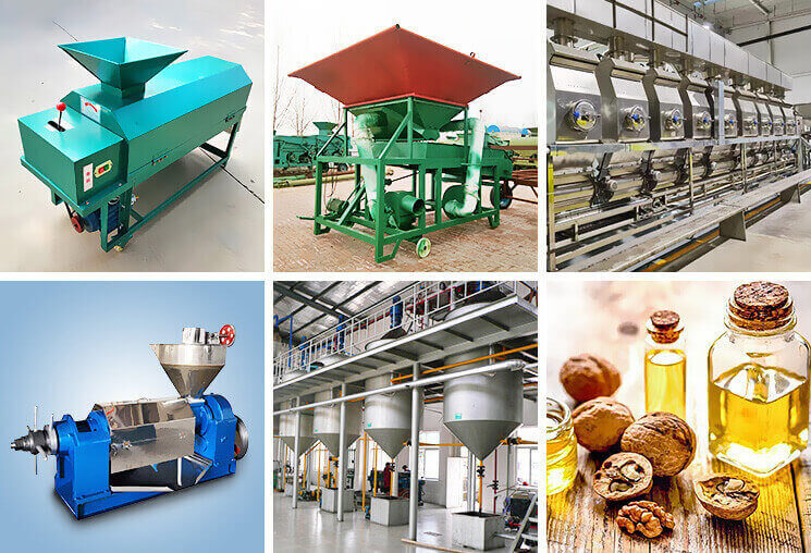 核桃油生產(chǎn)線方案